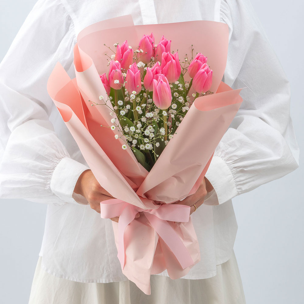 チューリップの花束「エターナルブロッサム」 | 花・花束を贈る