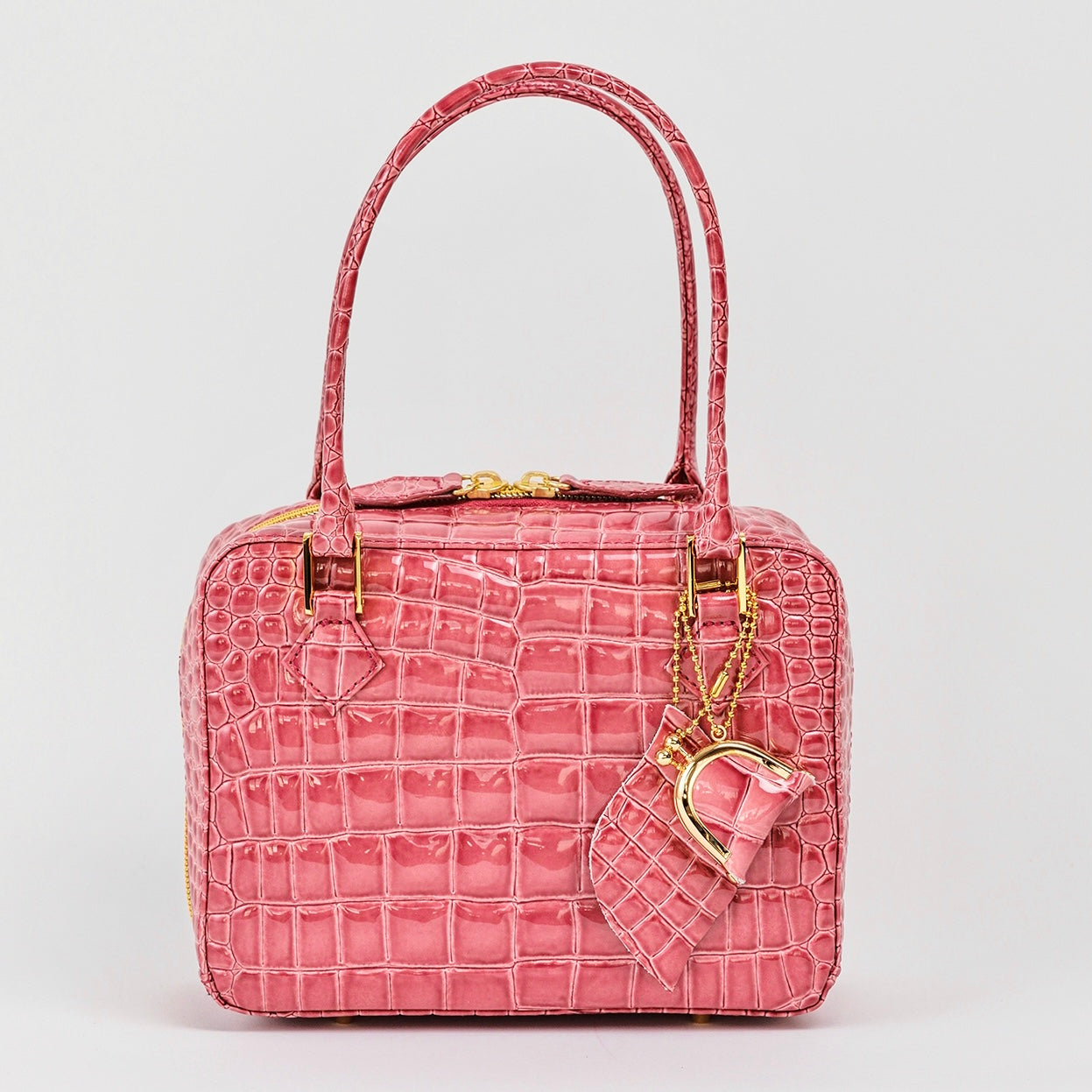 フェーヴバッグエナメル ラベンダーピンク ｜ 鎌倉のバッグ 鎌倉高野