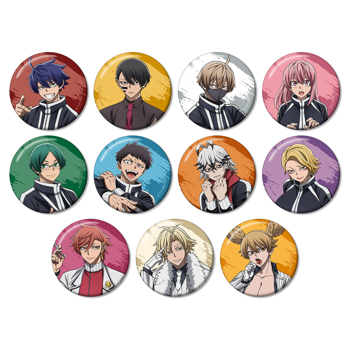 受注購入特典付】トレーディング缶バッジ（セット）｜TVアニメ『桃源