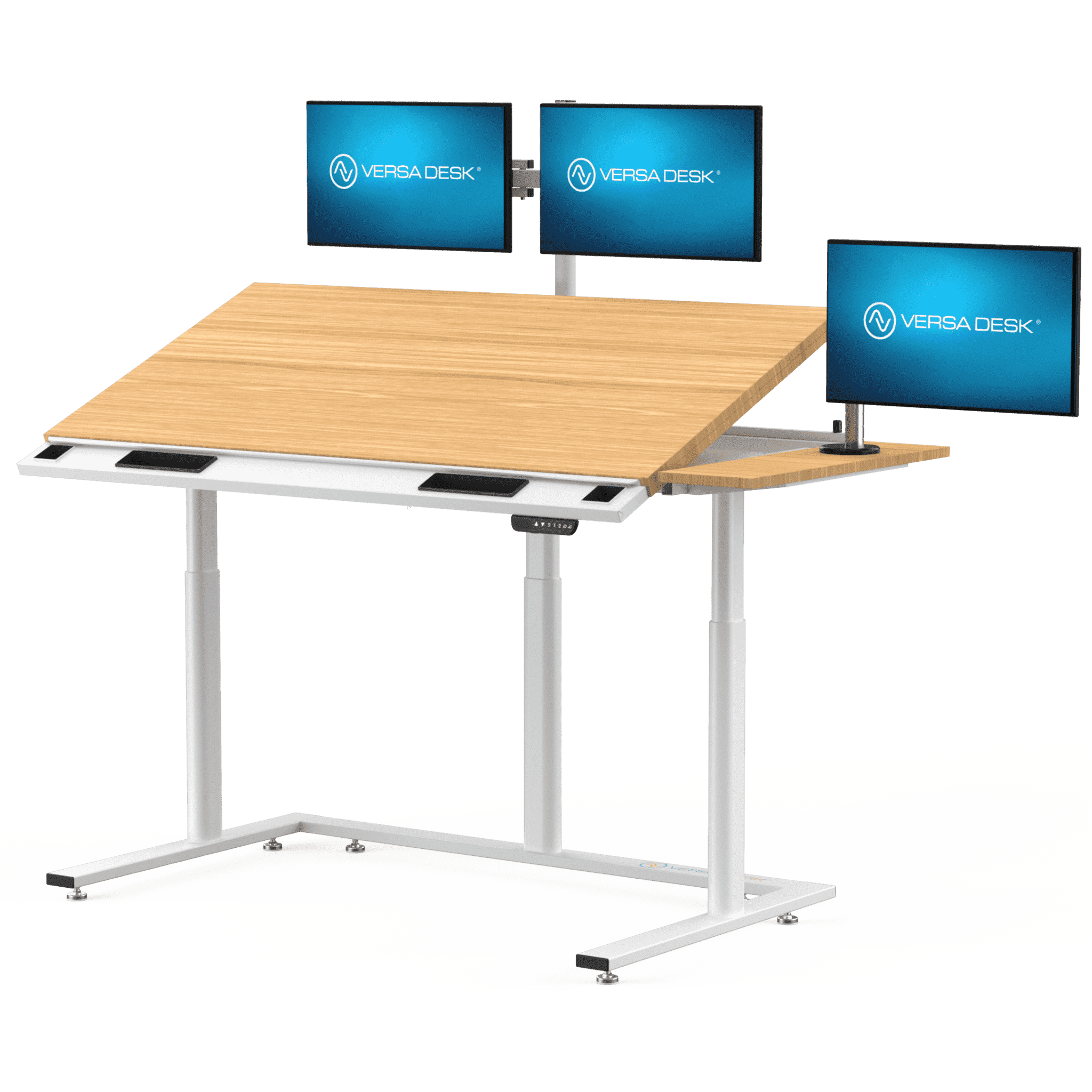 PowerLift™ Electric Triad Drafting Table – VersaDesk