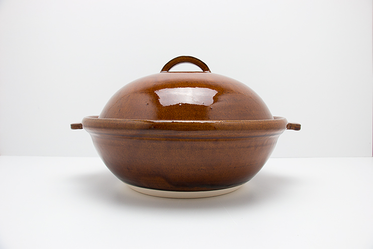 筒小屋 ONLINE STORE Toshoo | 陶器のネットショップ / 飴釉土鍋 丸