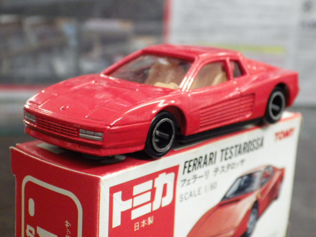 ミニカーショップグローバル - トミカ 91 フェラーリ テスタロッサ【赤】