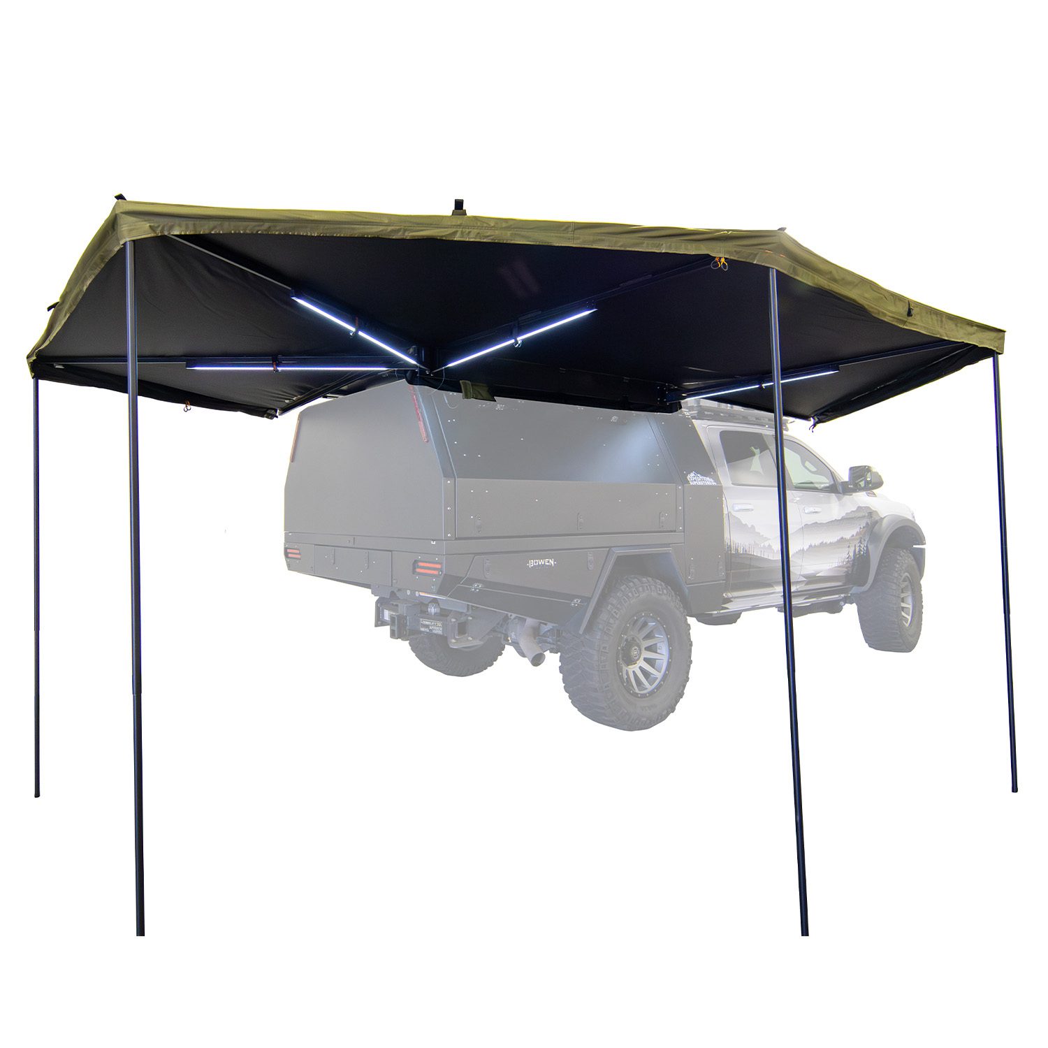 Peregrine PRO 6 Arm 270° Overland Awning - Left | 23ZERO