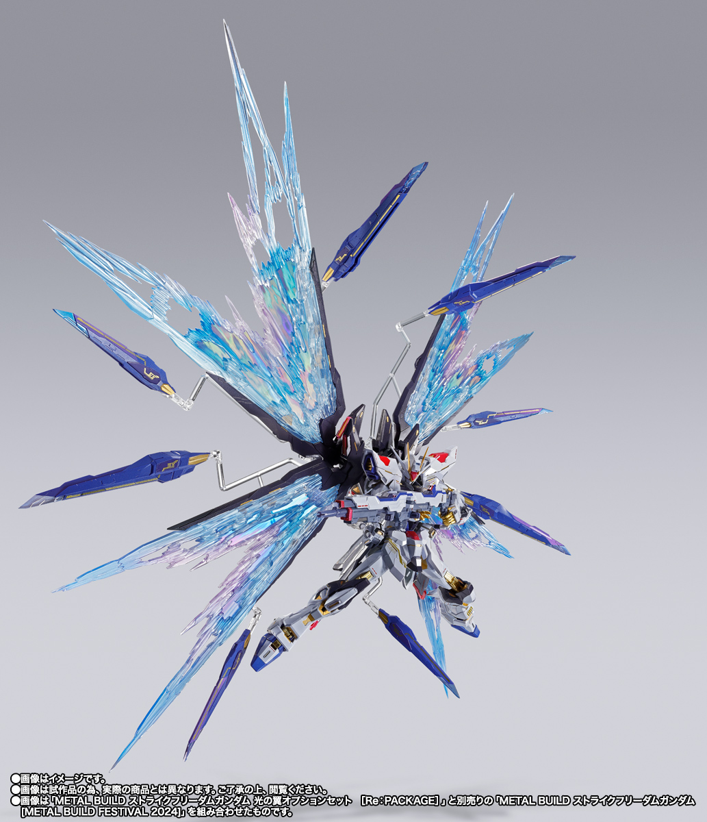 METAL BUILD ストライクフリーダムガンダム 光の翼オプションセット