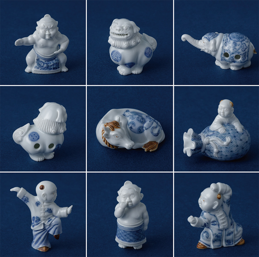 ユーモア溢れる白磁の根付 中里しんや || THE COVER NIPPON