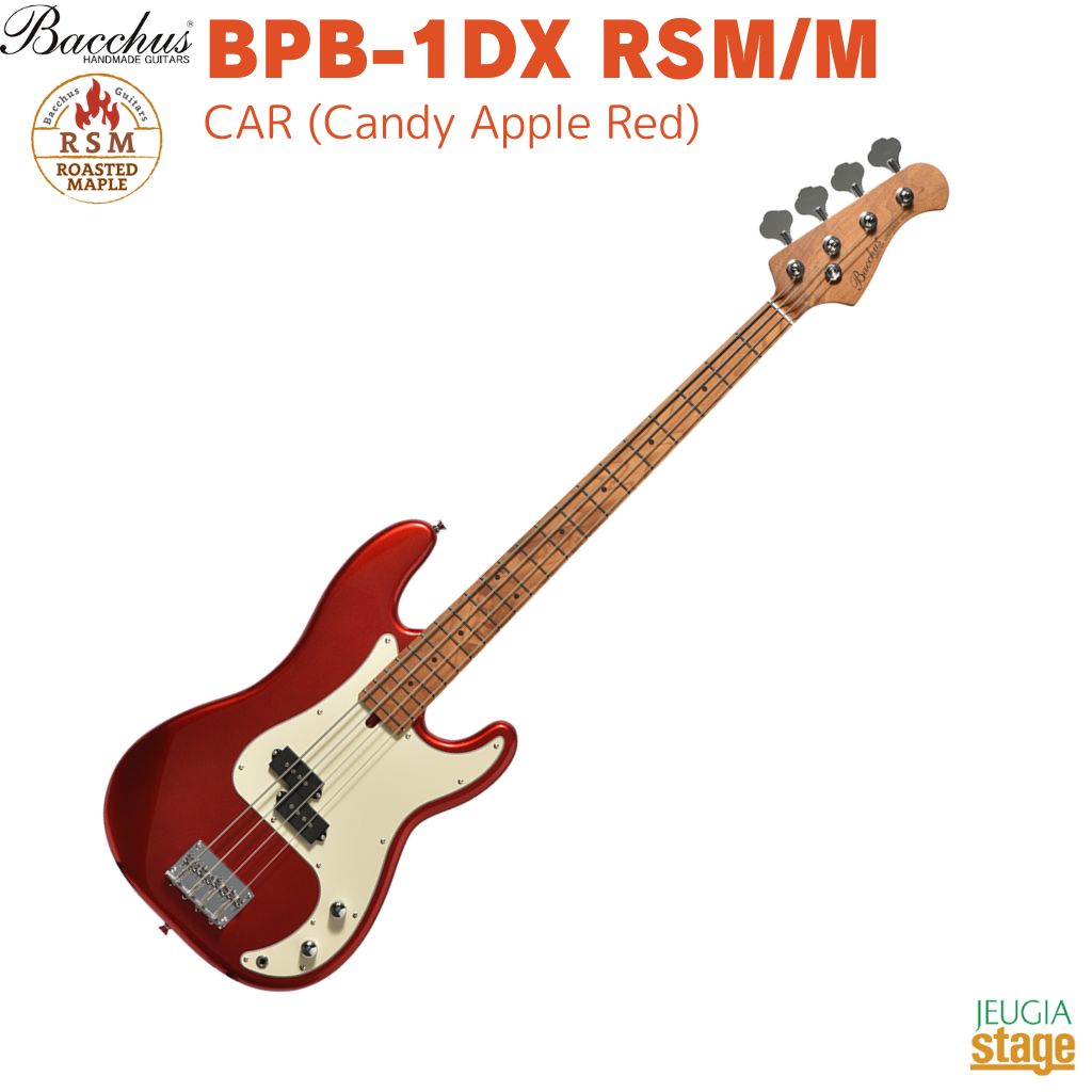楽天市場】エレキ ベース バッカス 赤の通販