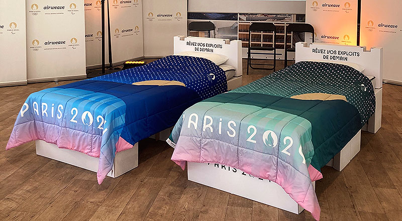 エアウィーヴ airweave パリ2024五輪 選手村に提供する進化版ベッドに
