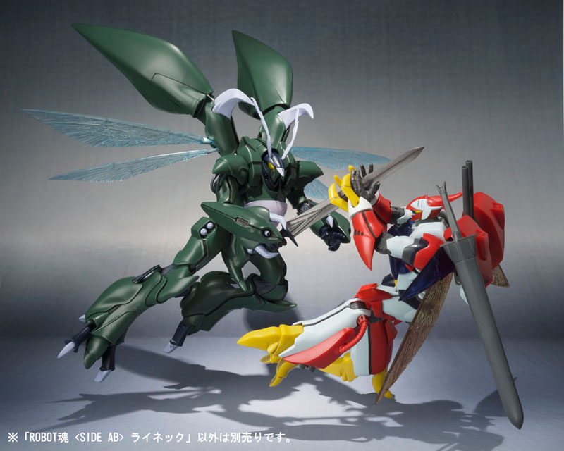 聖戦士ダンバイン】ROBOT魂「ズワァース」と並ぶオーラバトラーの完成