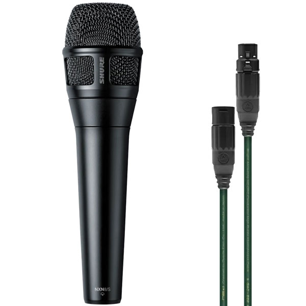 楽天市場】SHURE ダイナミックマイク KSM8 B/N : ボーカル / ライブ