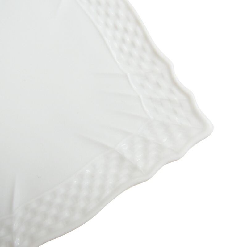 楽天市場】ジノリ1735 ベッキオジノリホワイト スクエアプレート 10cm