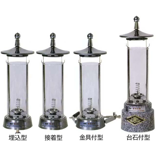 楽天市場】ステンレス製 ガラス風防ローソク立 新・法灯シリーズ 埋込