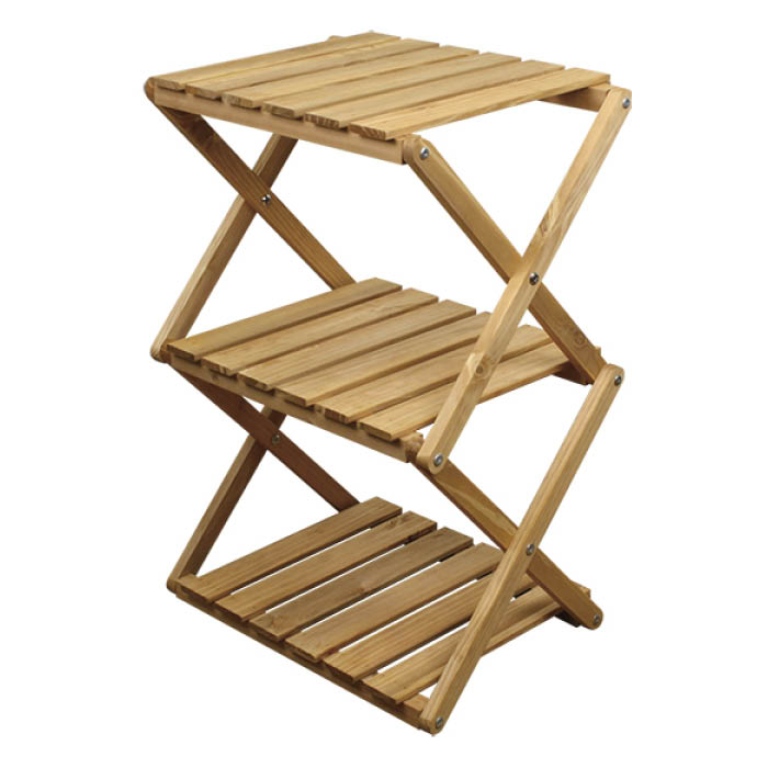 楽天市場】ナフコ 折り畳みラック 3段 : ホームプラザナフコ楽天市場店