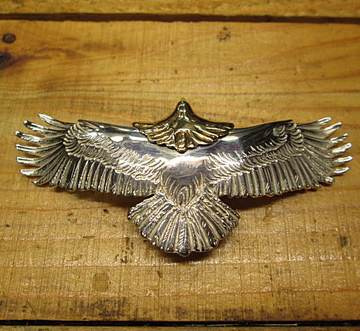 楽天市場】イーグル/ペンダント/トップ/Silver925&真鍮(燻しなし