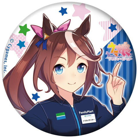 楽天市場】トウカイテイオー 缶バッジ ウマ娘 プリティーダービー
