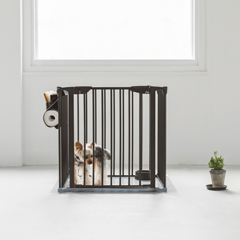 楽天市場】オリジナル スタイリッシュドッグサークル ゲート パネル 犬