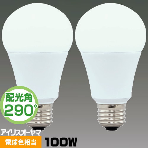 楽天市場】アイリスオーヤマ LDA15L-G/W-10T52P LED電球 一般電球形