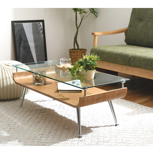 楽天市場】ローテーブル 収納付き テーブル センターテーブル ガラス