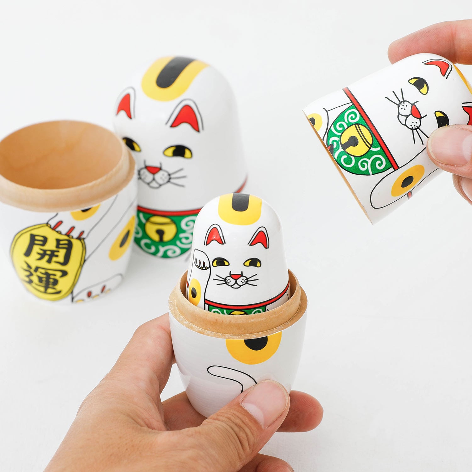 楽天市場】LUCKY CAT ラッキーキャット マトリョーシカ 人形 オブジェ