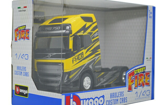 楽天市場】VOLVO FH16 750 TRACOR TRUCK イエロー トレーラーヘッド 1