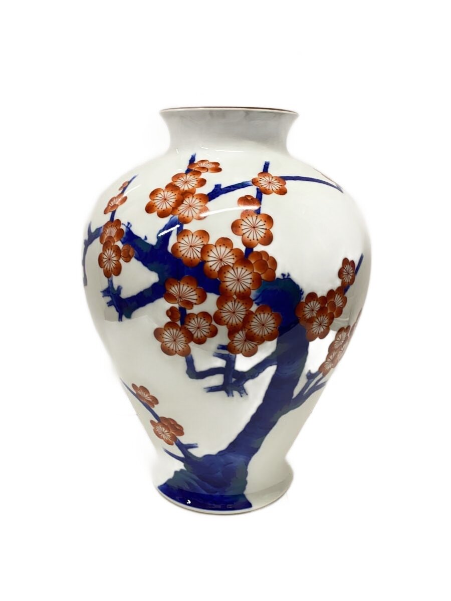 楽天市場】古伊万里四季 花瓶 香蘭社の通販