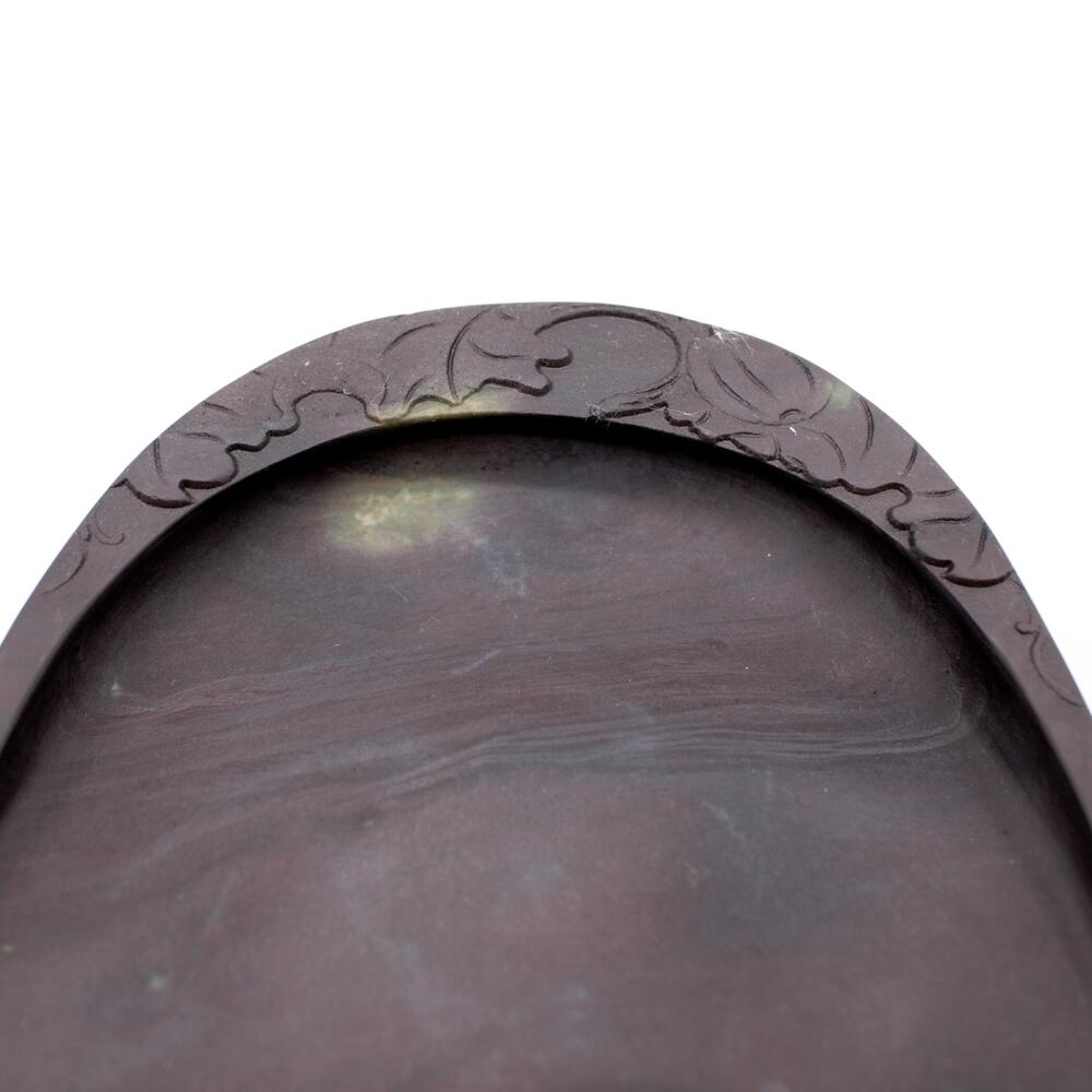 楽天市場】すずり 書道 硯『 端溪硯 坑仔巖 彫刻入 』 楕円型 6インチ