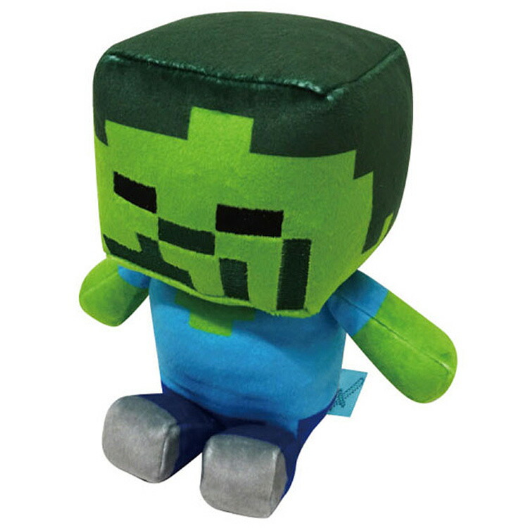 楽天市場】Minecraft コレクションぬいぐるみ ゾンビ 608101 マイン