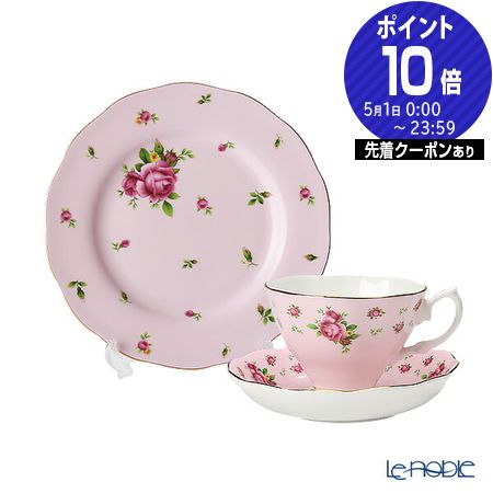 楽天市場】ロイヤル・アルバート ニューカントリーローズ(ピンク