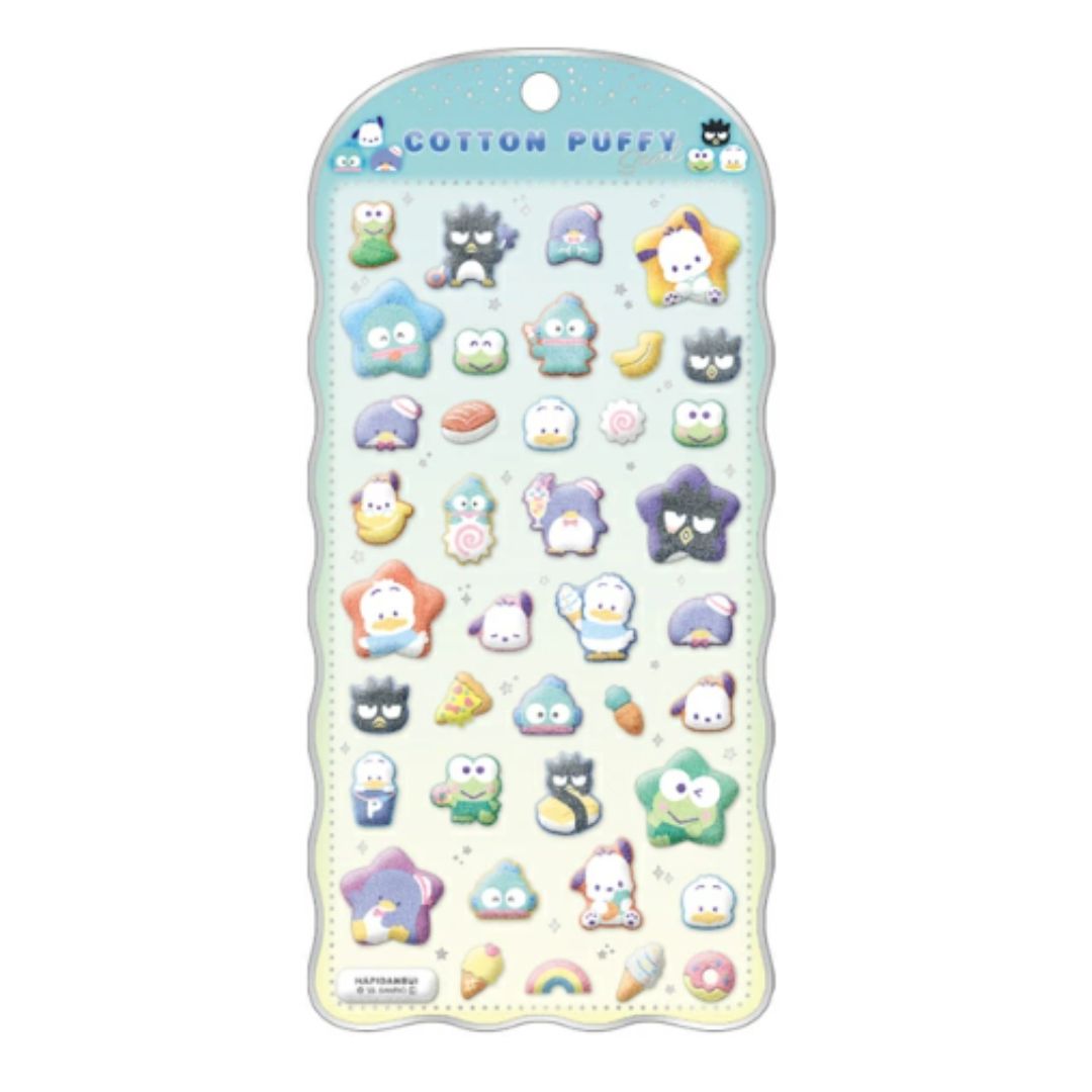 楽天市場】はぴだんぶい コットンパフィー シール COTTON PUFFY