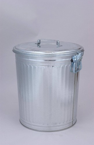 楽天市場】昔ながらの トタン ダストペール 45型 蓋付き 日本製 / 亜鉛