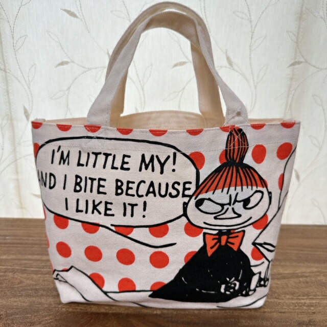 楽天市場】MOOMIN ムーミン グッズ マチ付きコットンバッグ ミムラのお