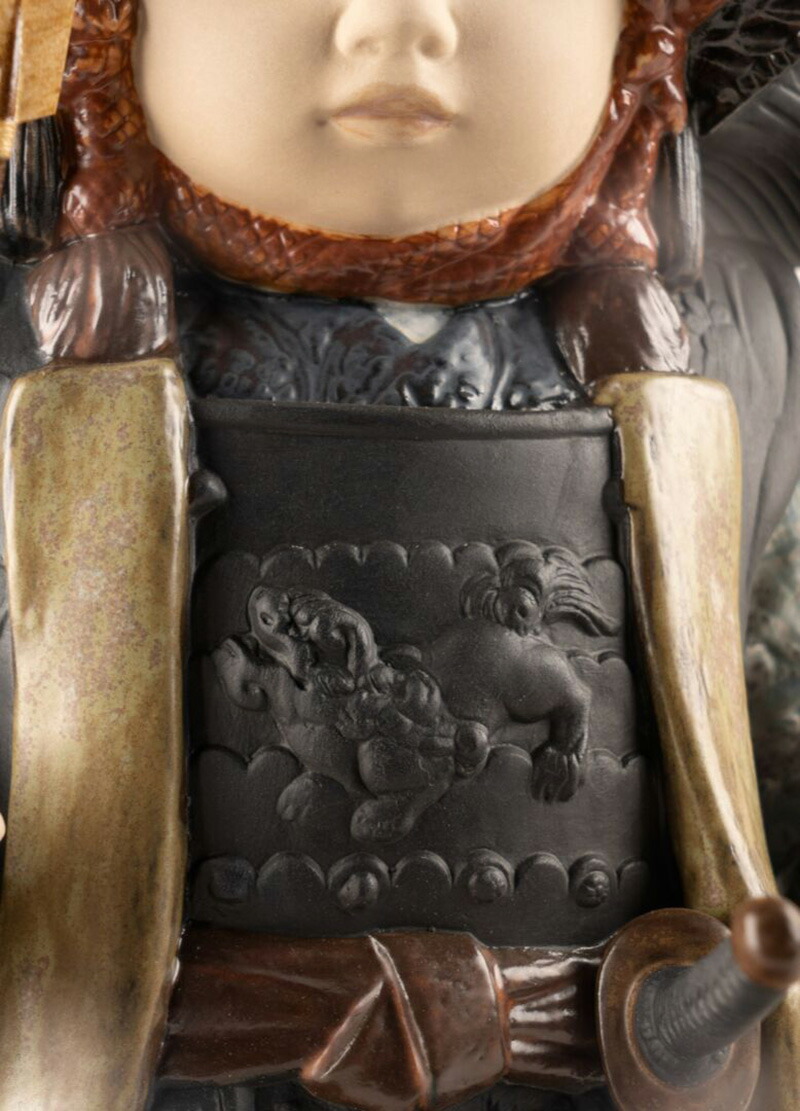 楽天市場】リヤドロ 五月人形 Lladro 子供大将飾り 武者人形 若武者