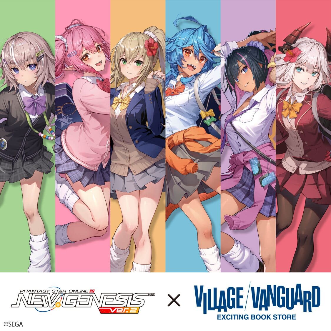 PSO2 ニュージェネシス ver.2』×ヴィレッジヴァンガードコラボグッズ