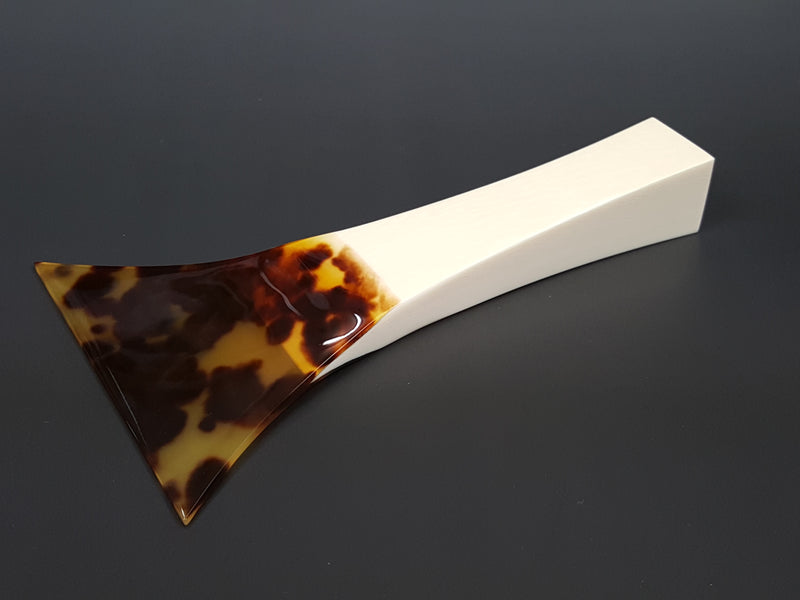 三味線用・撥】津軽三味線用・鼈甲撥（極上品）・本象牙台高山製（一枚