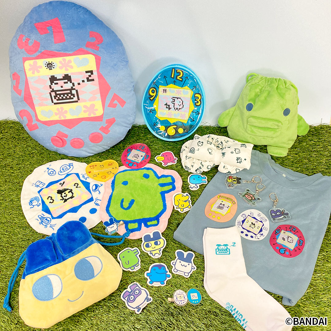 たまごっち」とサンキューマートのコラボ雑貨が6月23日から順次発売に