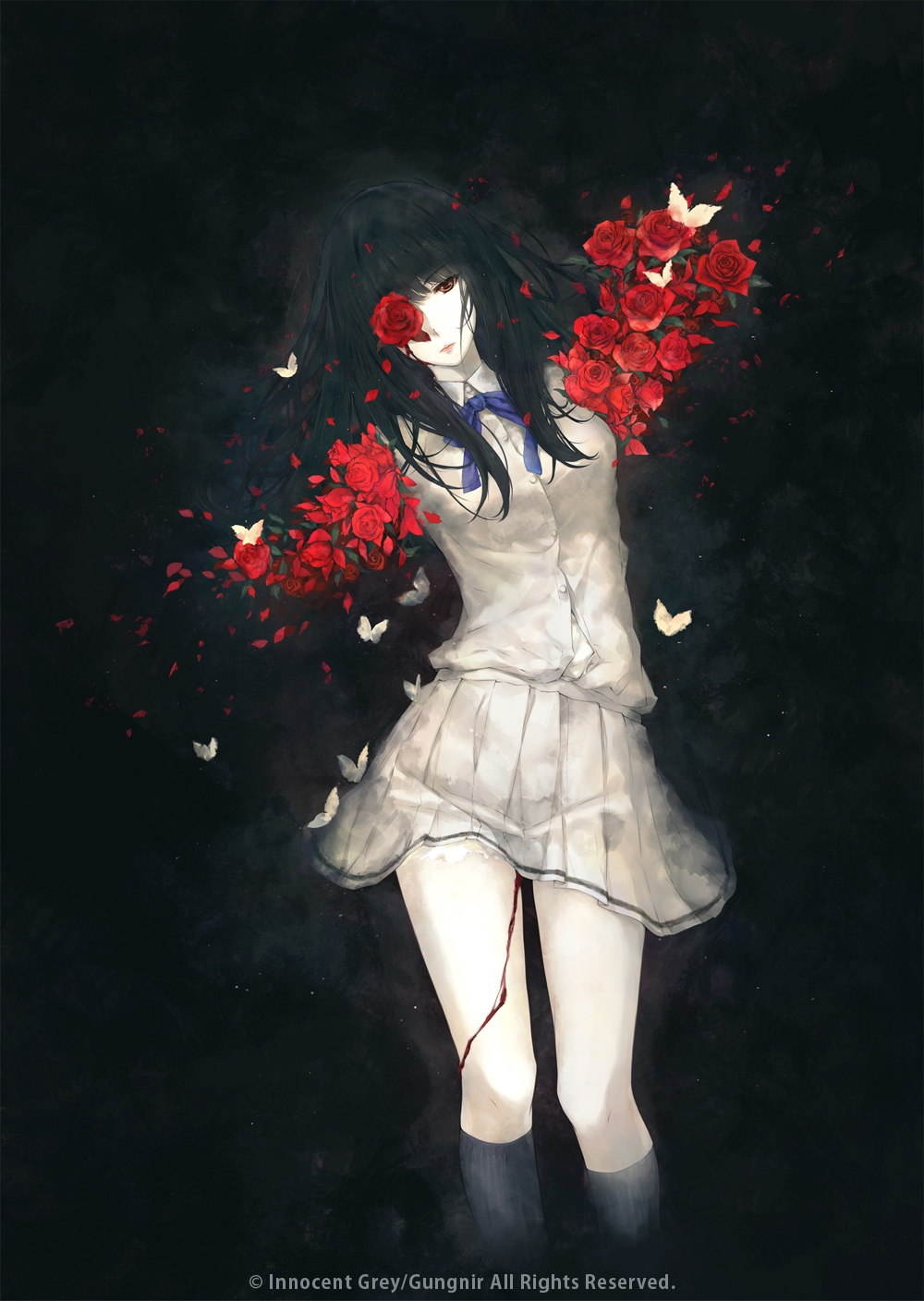 画像ギャラリー No.006 | Innocent Greyの10周年記念画展「花葬」が11