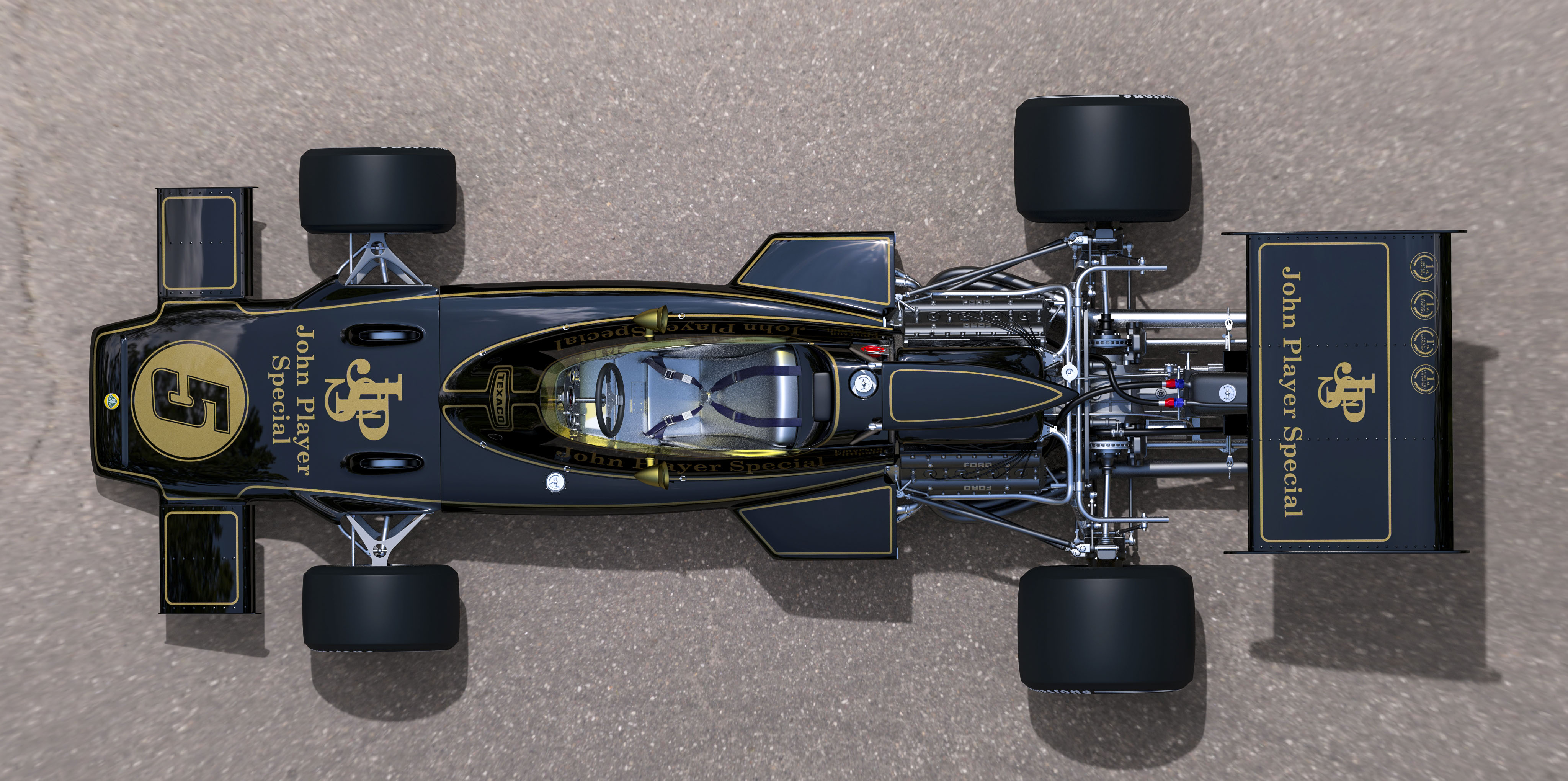 John Player Special Lotus 72D 3D Virtual Reality Google Carboard