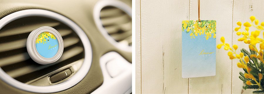 しあわせ運ぶミモザの香り