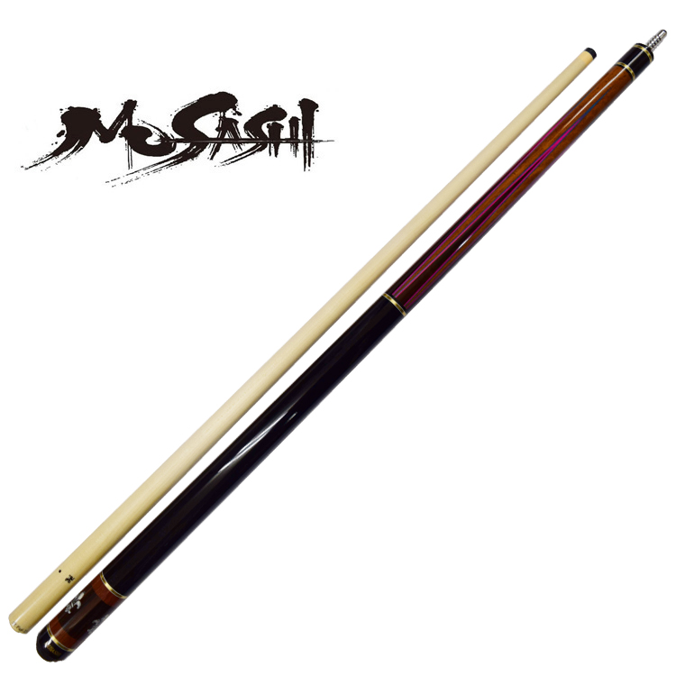 MUSASHI ムサシ 3C 矢倉 縞黒檀 6ポイント キャロム用 カスタムキュー