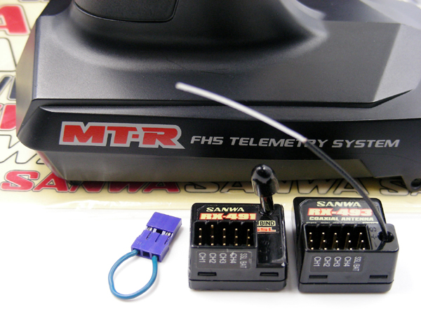 Sanwa Airtronics MTR 2.4GHz 4Ch Telemetry FH5 SUR SSR Radio w