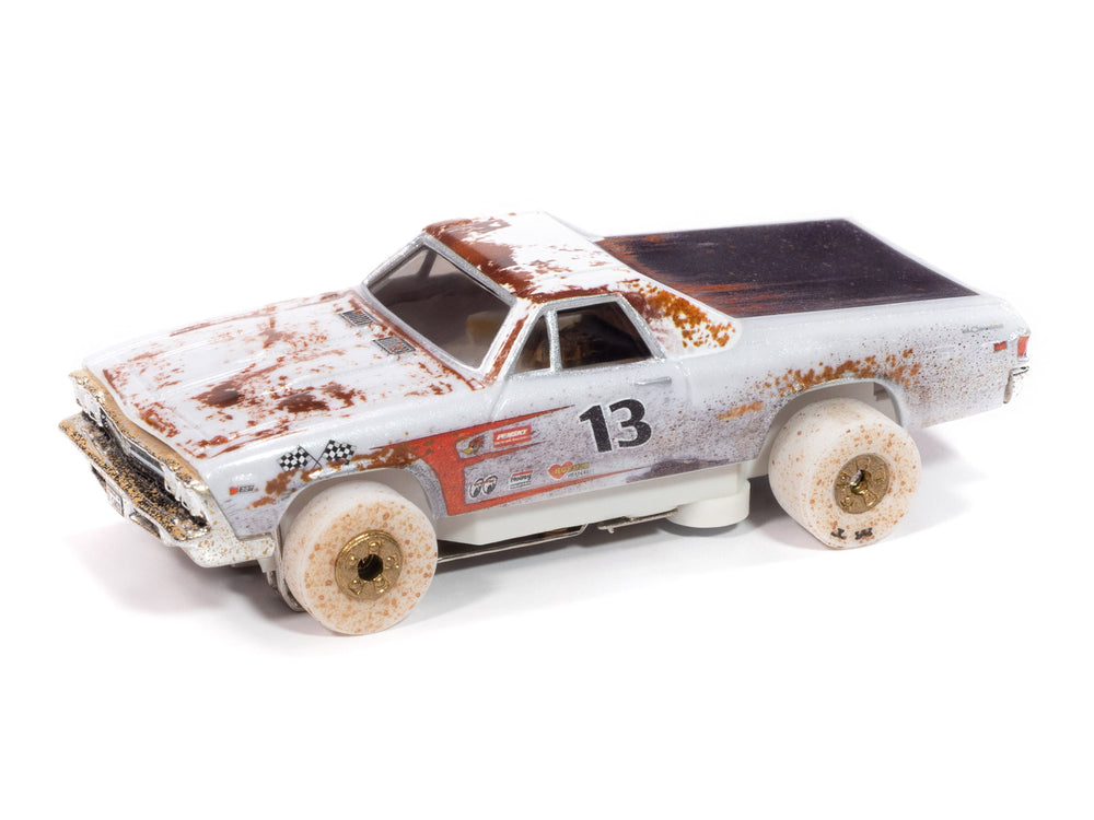 Auto World Thunderjet 1969 Chevy El Camino (iWheels) HO Scale Slot