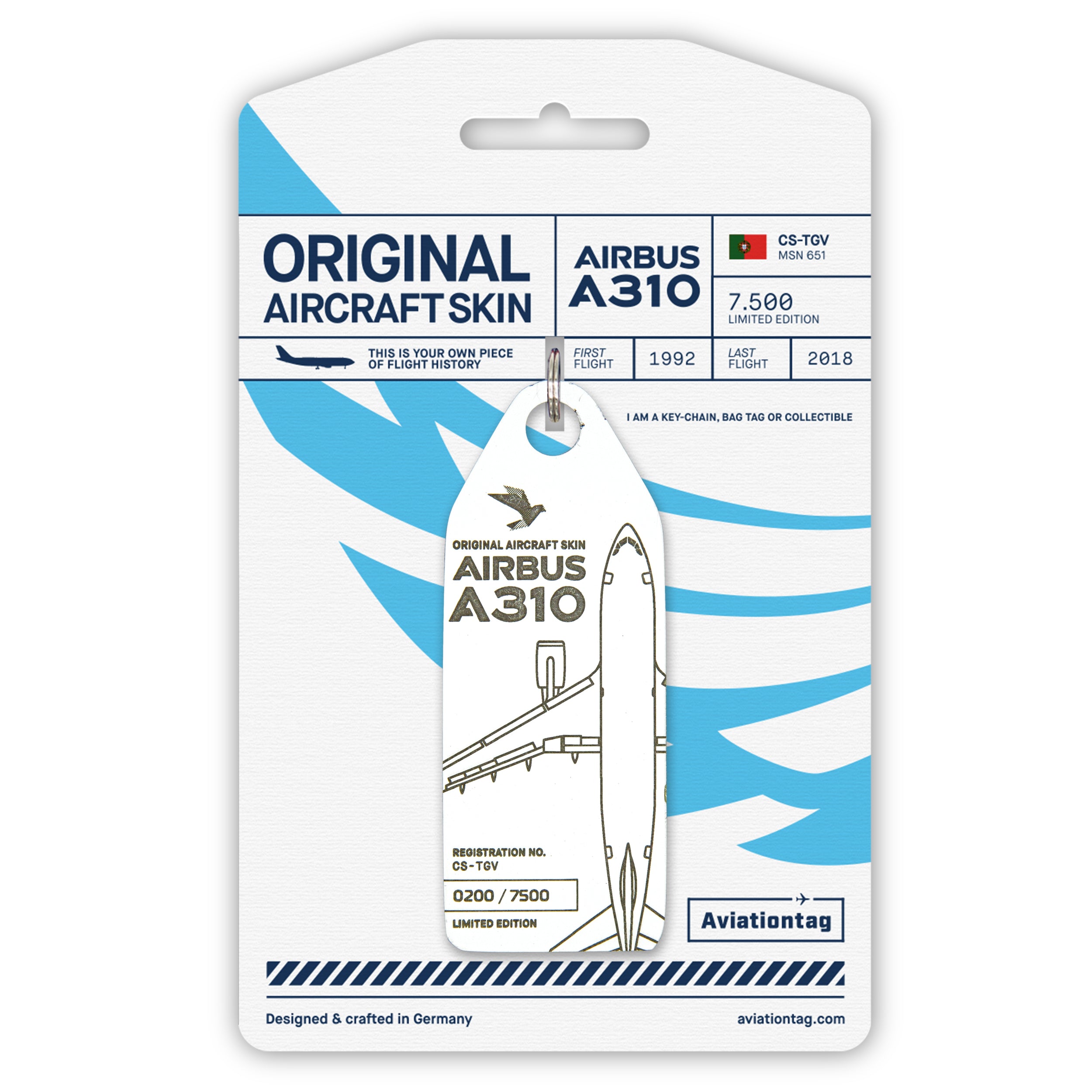 Aviationtag CS-TGV – Last Airbus A310 in European Service