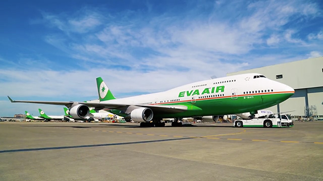 エバー航空、747旅客型退役へ 21日に最終便