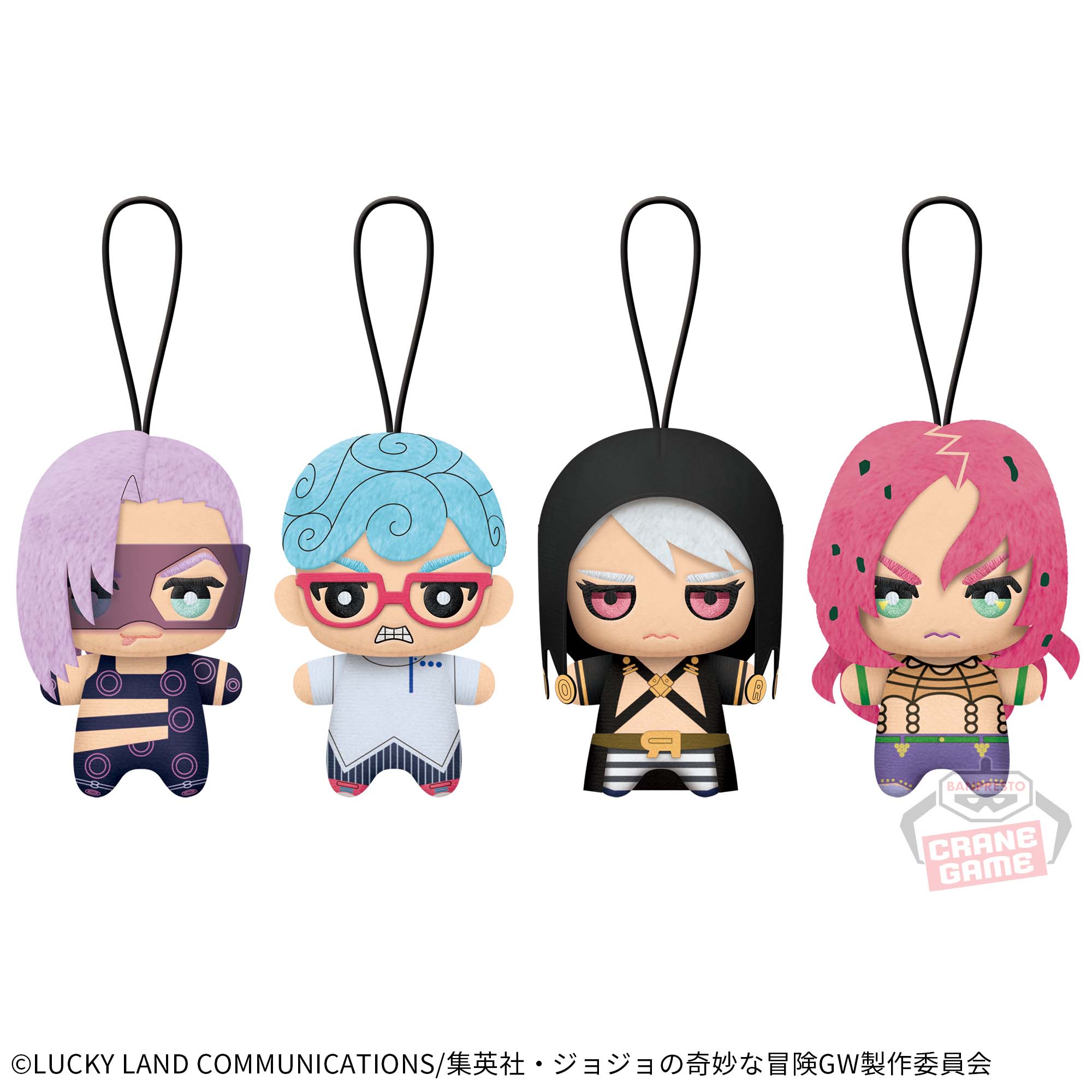 ジョジョの奇妙な冒険 黄金の風 ちみっともぬいvol.4│株式会社BANDAI