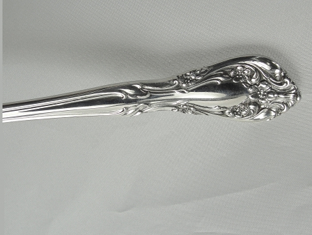Alvin Sterling Silver Fork 1940 Chateau Rose Pattern 7-1/4”