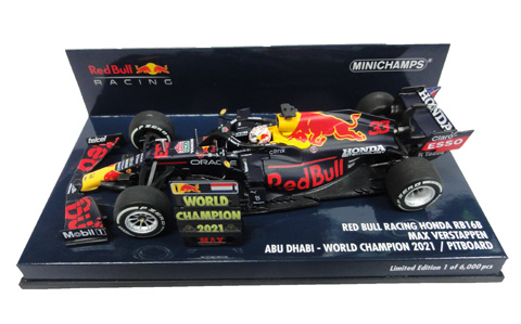 PMA製 1/43 M．フェルスタッペン レッドブル・ホンダ RB16B アブダビ