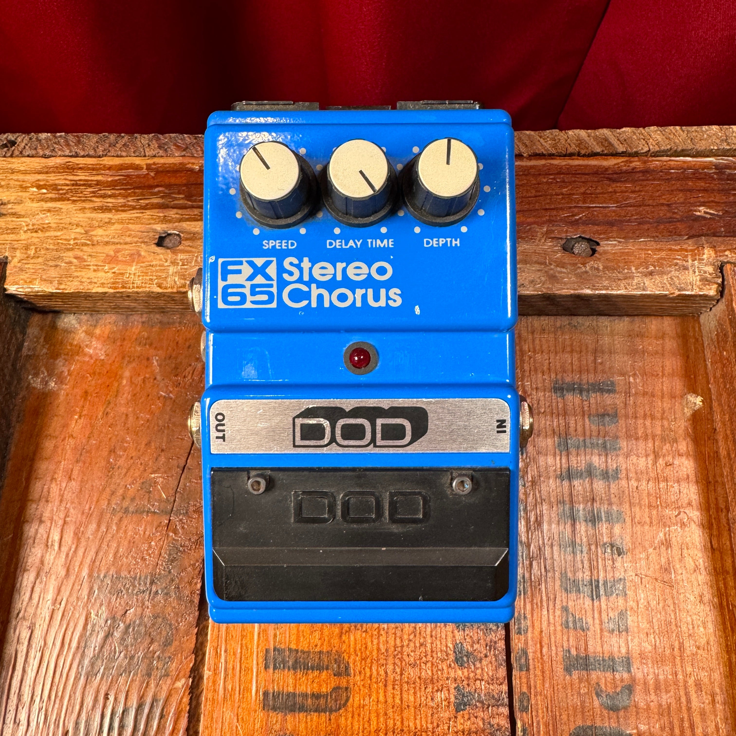 DOD FX65 Stereo Chorus Pedal w/ Power Supply – Drugan's Drums