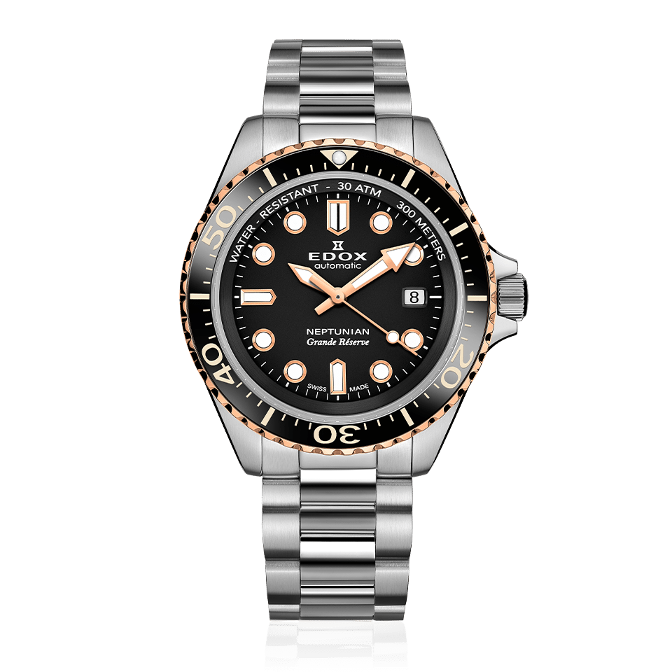 Edox - Neptunian Grande Réserve Date Automatic