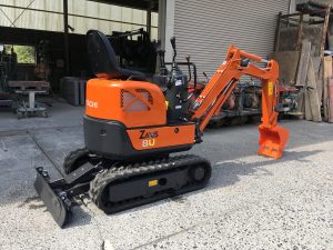 納入実績紹介 ZX8U-2 日立・新車・富士岡山運搬機・岡山・津山・新見