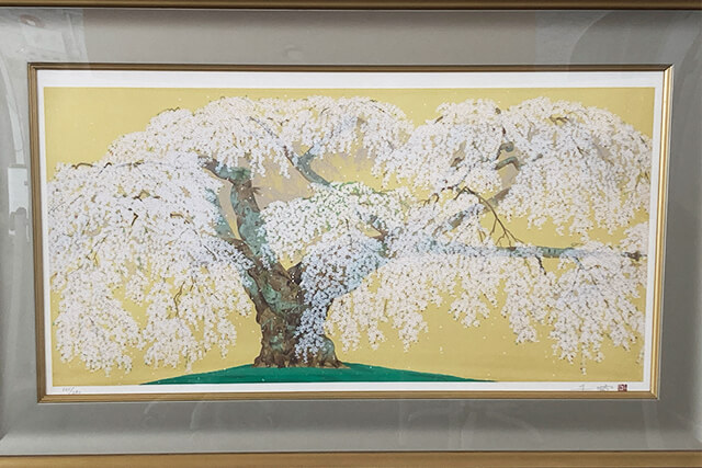 日本画家「中島千波」の桜について｜値段や版画の代表作、原画の価値等