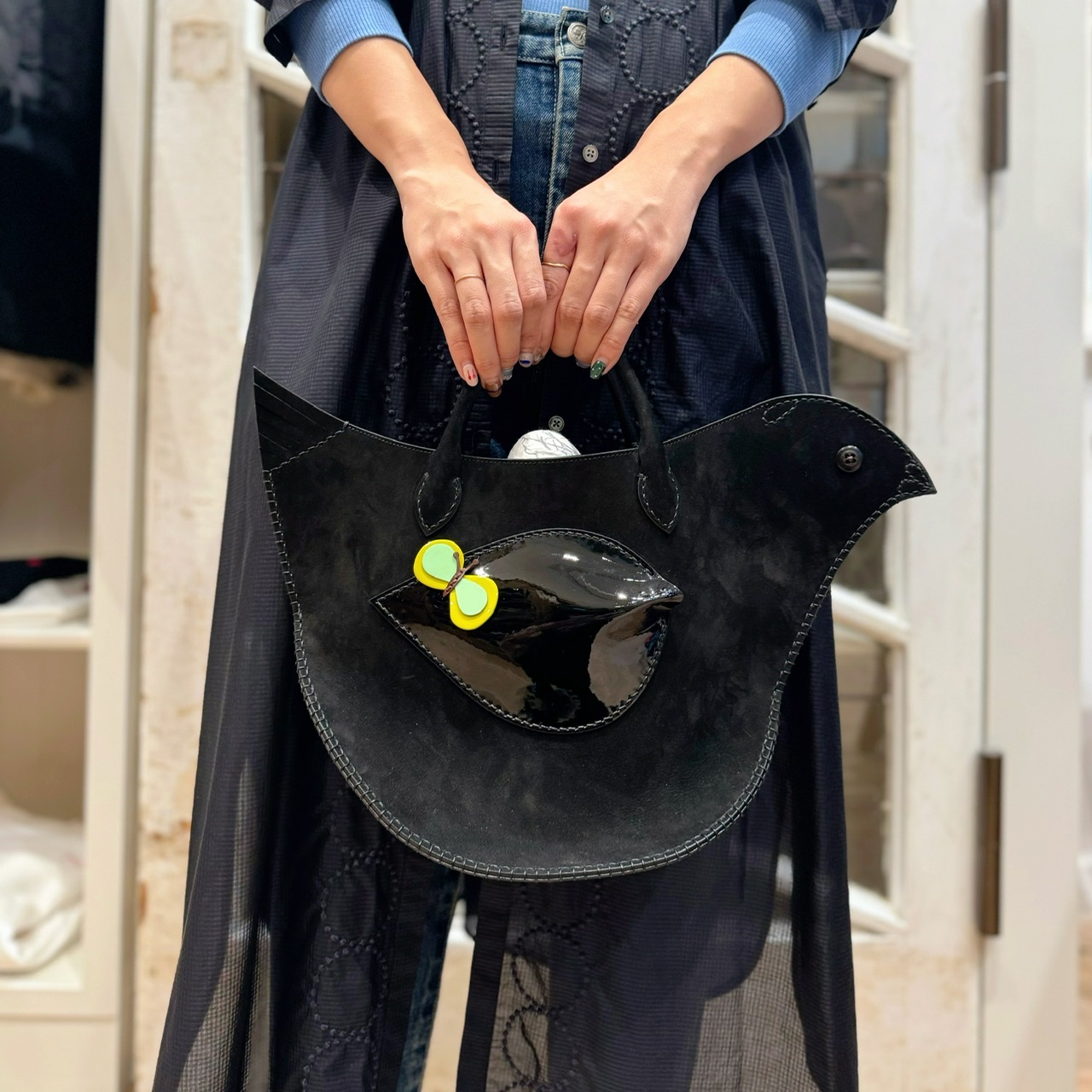 ミナペルホネン◯ハンドメイド◯pitaフォンデュ巾着bag ミナペルホネン